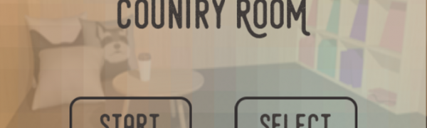 「脱出ゲーム CountryRoom」は、キレイな3次元のコンピュータグラフィックでつくられたゲームアプリです。